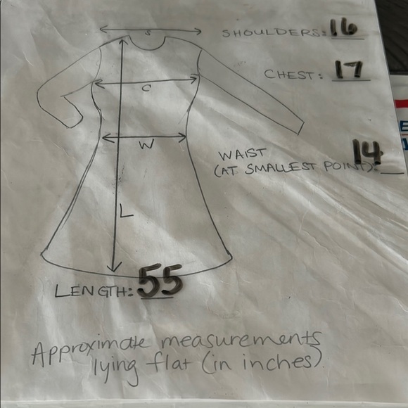 Collective Concepts Sundress with Criss Cross Back Off Shoulder Front Slit - Picture 10 of 10